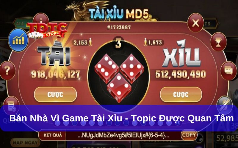 Thực hư câu chuyện bán nhà vì game tài xỉu – Kinh nghiệm nên nhớ